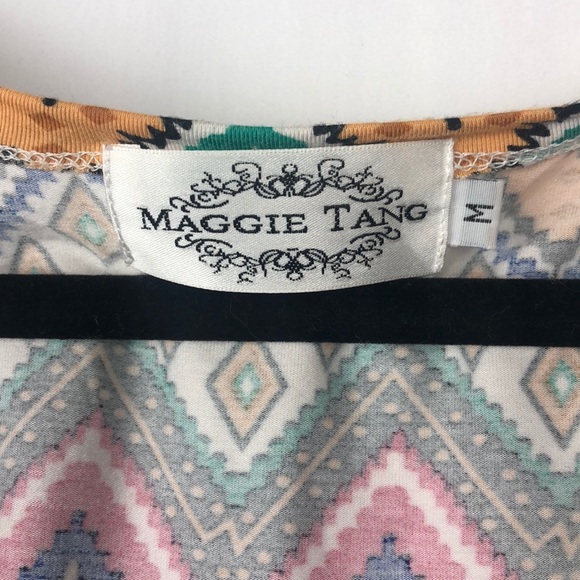 🌟2/25 MAGGIE TANG SOUTHWESTERN PRINT WRAP DRESS - Picture 4 of 7